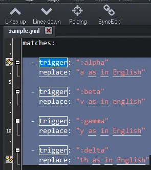 SyncEdit step #1